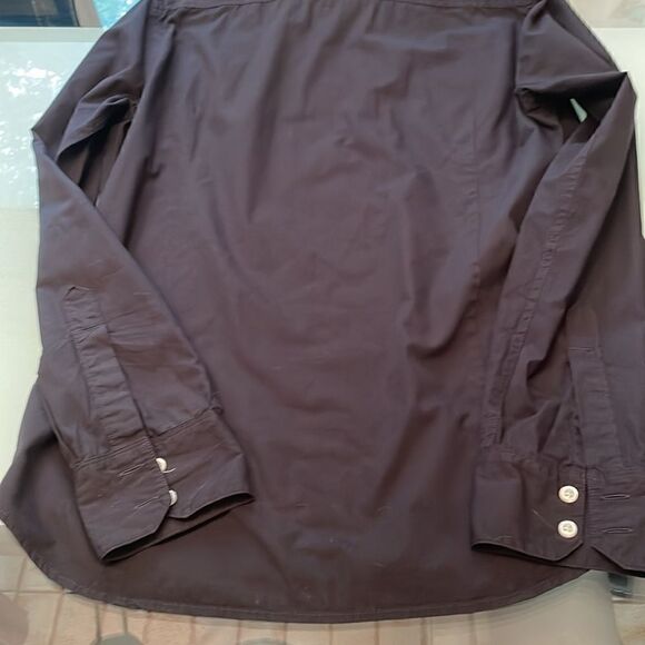 True Religion shirt black large logo on the pocket 100 cotton very nice - Picture 9 of 9